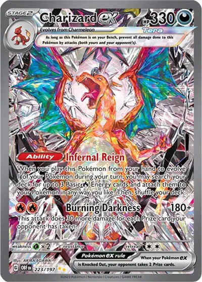 223/197 Charizard EX - Obsidian Flames