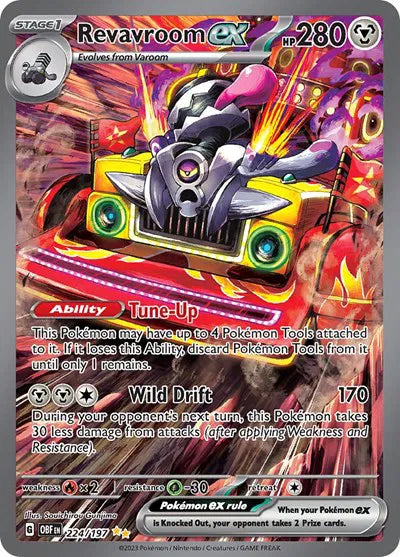 224/197 Revavroom EX - Obsidian Flames