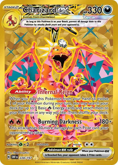 228/197 Charizard EX - Obsidian Flames