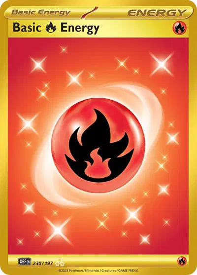 230/197 Énergie de base du feu