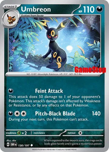 130/197 Umbreon (Gamestop)