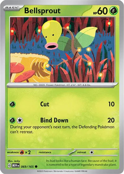 069/165 Bellsprout Reverse Holo - 151