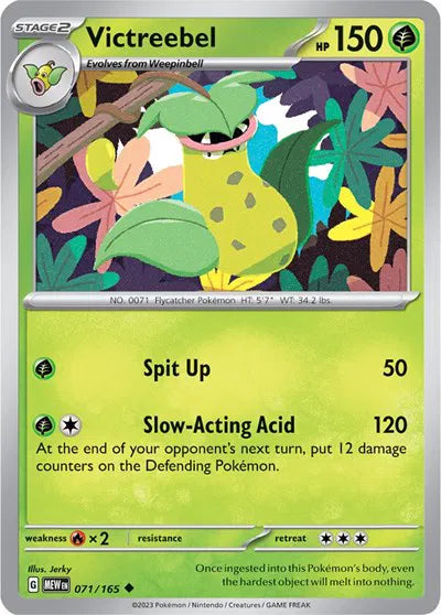071/165 Victreebel Reverse Holo - 151
