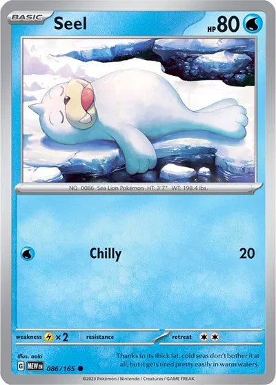 086/165 Seel Reverse Holo - 151