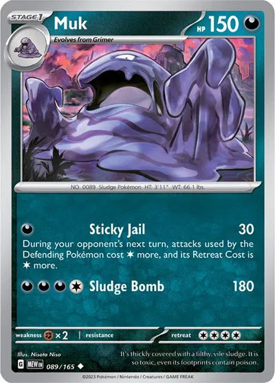089/165 Muk Reverse Holo - 151