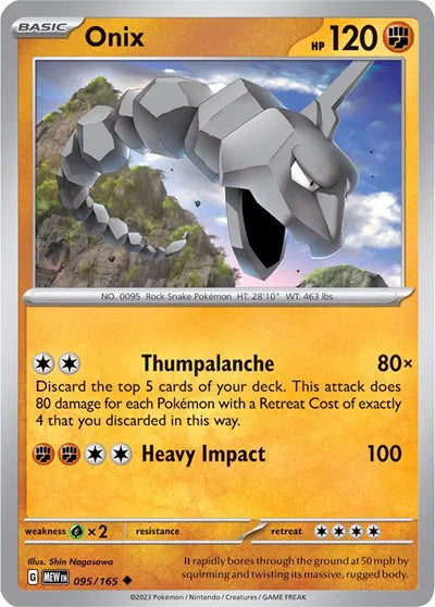 095/165 Onix Reverse Holo - 151