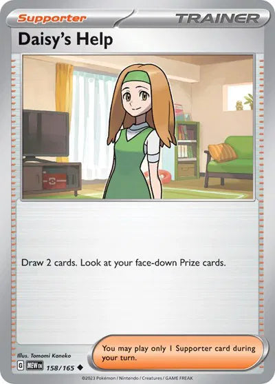 158/165 Daisy's Help Reverse Holo - 151