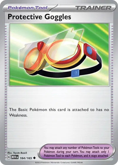164/165 Protective Goggles Reverse Holo - 151