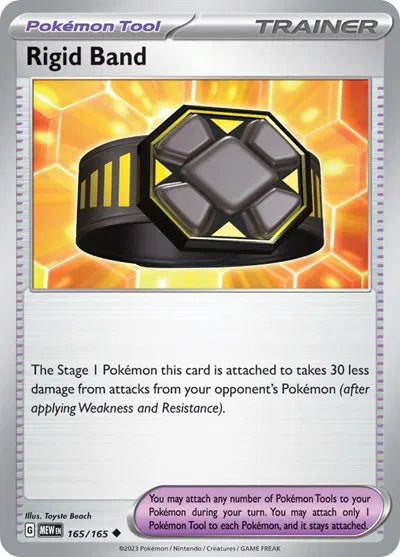 165/165 Rigid Band Reverse Holo - 151