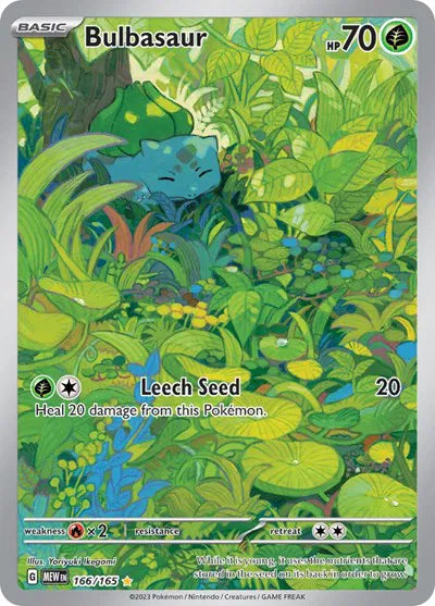 166/165 Bulbasaur - 151
