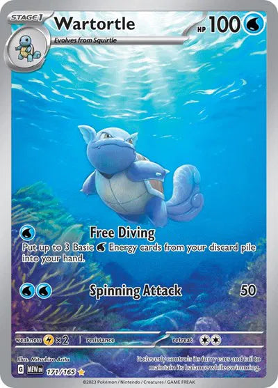 171/165 Wartortle - 151