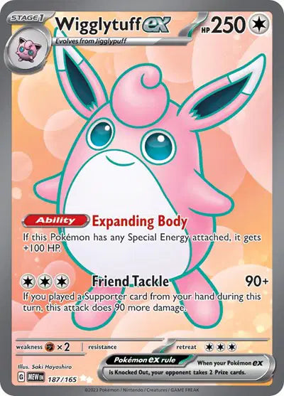 187/165 Wigglytuff EX - 151