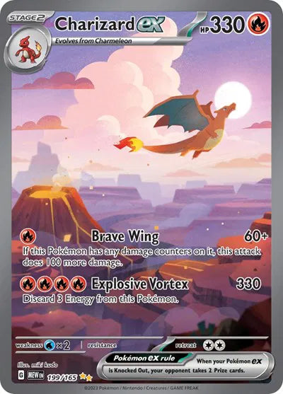 199/165 Charizard EX - 151