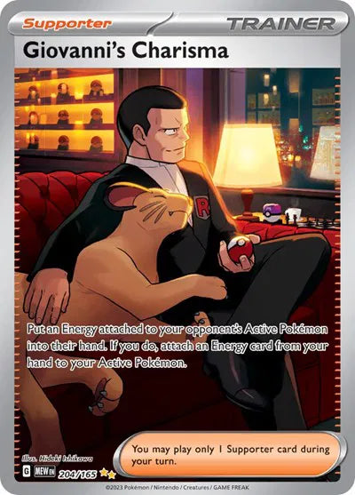 204/165 Giovanni's Charisma - 151
