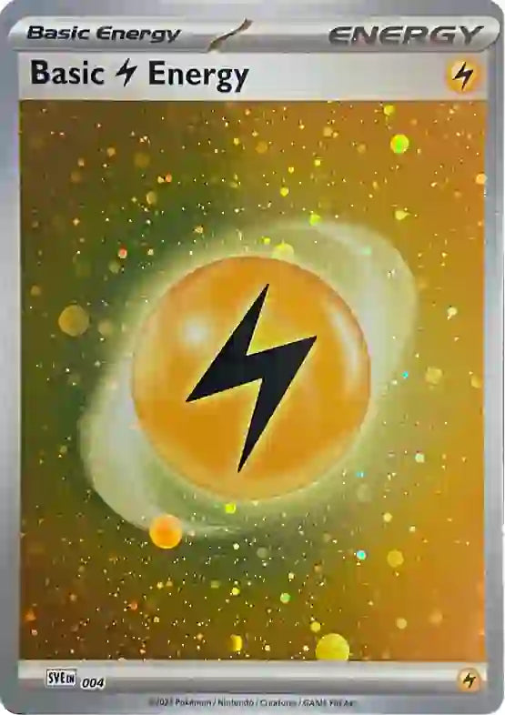 SVE 004 Basic Lightning Energy Cosmo Holo 151