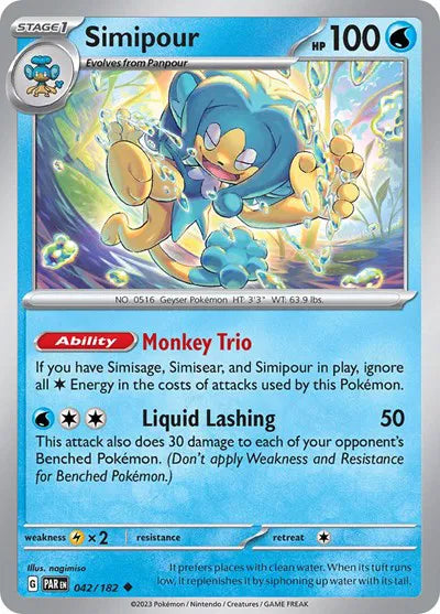 042/182 Simipour Revese Holo - Paradox Rift