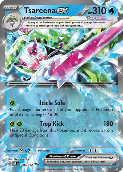 046/182 Tsareena EX - Paradox Rift