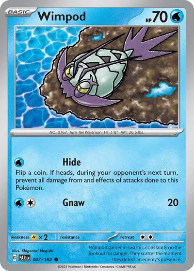 047/182 Wimpod Revese Holo - Paradox Rift