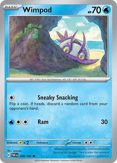 048/182 Wimpod Revese Holo - Paradox Rift