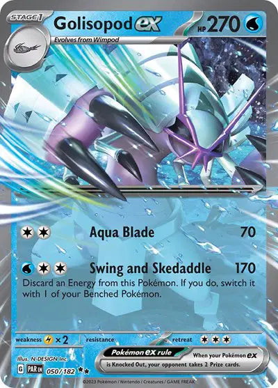 050/182 Golisopod EX - Paradox Rift