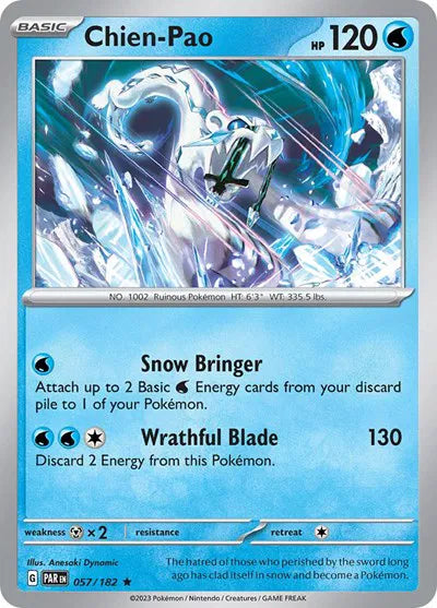 057/182 Chien-Pao Holofoil - Paradox Rift