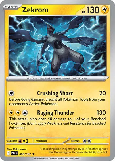 066/182 Zekrom Holofoil - Paradox Rift
