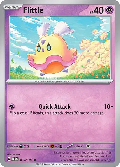 079/182 Flittle Reverse Holo - Paradox Rift