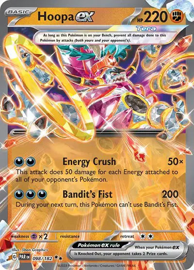098/182 Hoopa EX - Paradox Rift