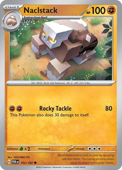 103/182 Naclstack Reverse Holo - Paradox Rift