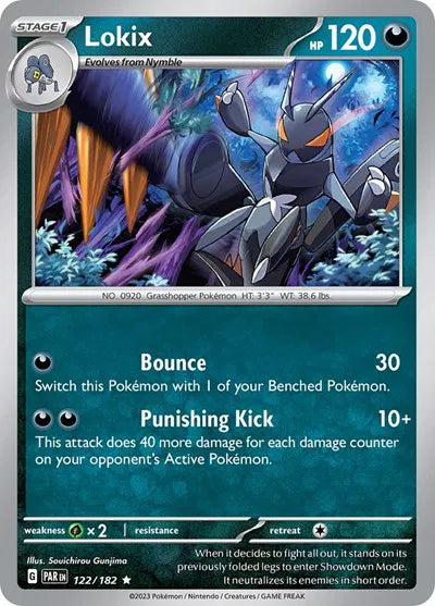 122/182 Lokix Holofoil - Paradox Rift