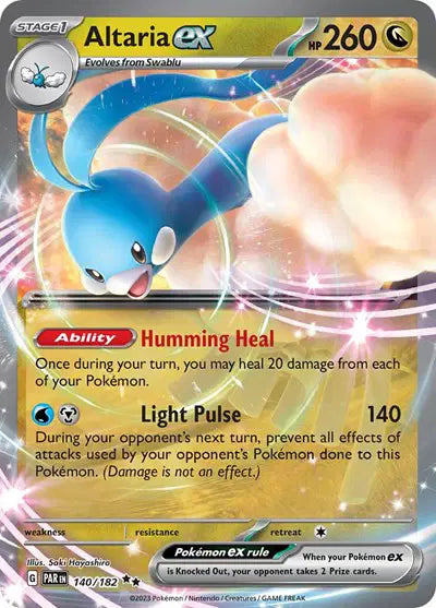 140/182 Altaria EX - Paradox Rift