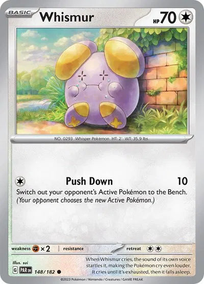 148/182 Whismur Reverse Holo - Paradox Rift