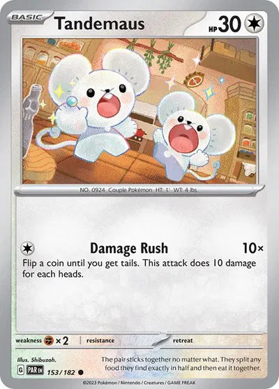 153/182 Tandemaus Reverse Holo - Paradox Rift