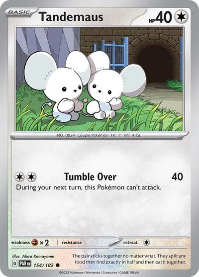 154/182 Tandemaus Reverse Holo - Paradox Rift