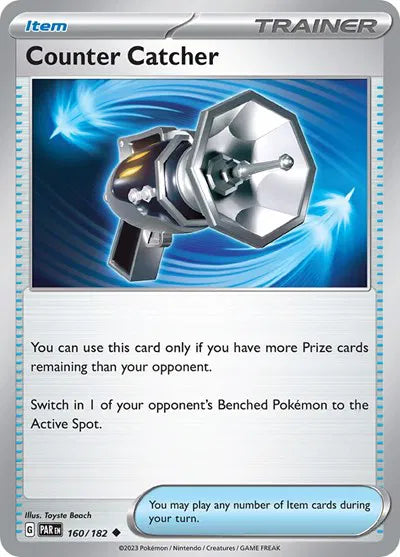 160/182 Counter Catcher Reverse Holo - Paradox Rift