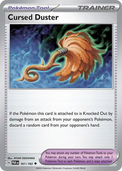 161/182 Cursed Duster Reverse Holo - Paradox Rift
