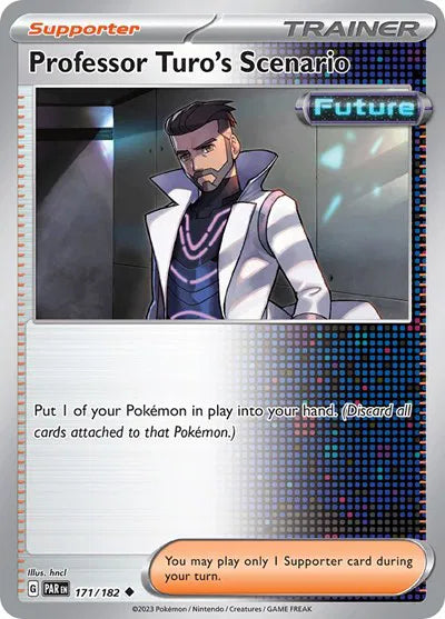 171/182 Professor Turo's Scenario Reverse Holo - Paradox Rift