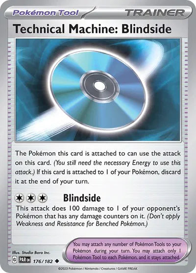 176/182 Technical Machine: Blindside Reverse Holo - Paradox Rift