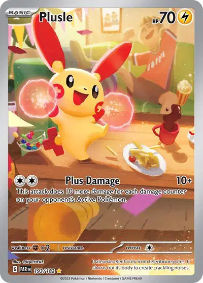 193/182 Plusle - Paradox Rift