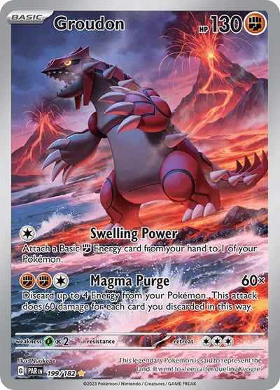 199/182 Groudon - Paradox Rift