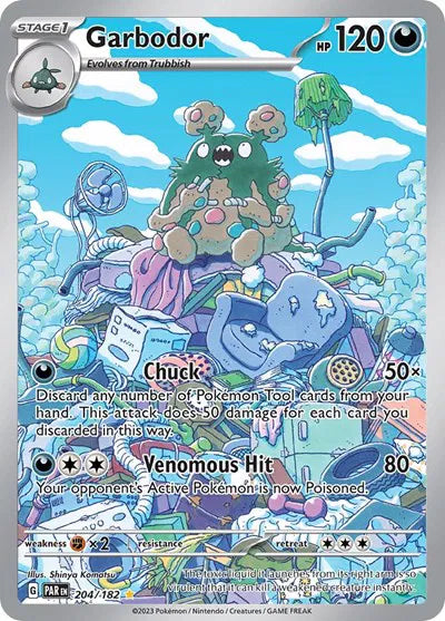 204/182 Garbodor - Paradox Rift