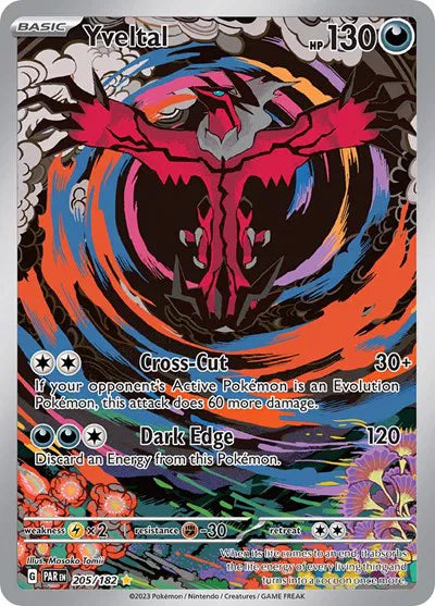 205/182 Yveltal - Paradox Rift