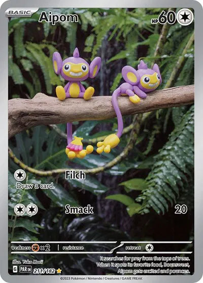 211/182 Aipom - Paradox Rift