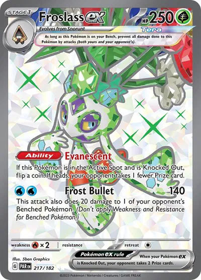 217/182 Froslass EX - Paradox Rift