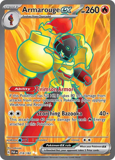 216/182 Armarouge EX - Paradox Rift