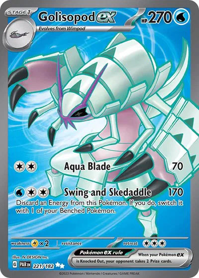 221/182 Golisopod EX - Paradox Rift