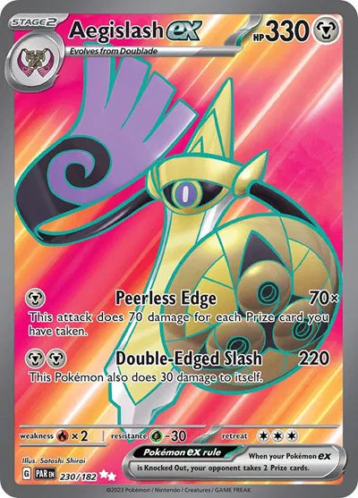 230/182 Aegislash EX - Paradox Rift