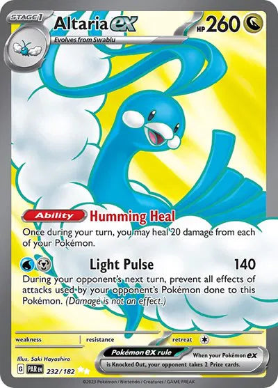 232/182 Altaria EX - Paradox Rift