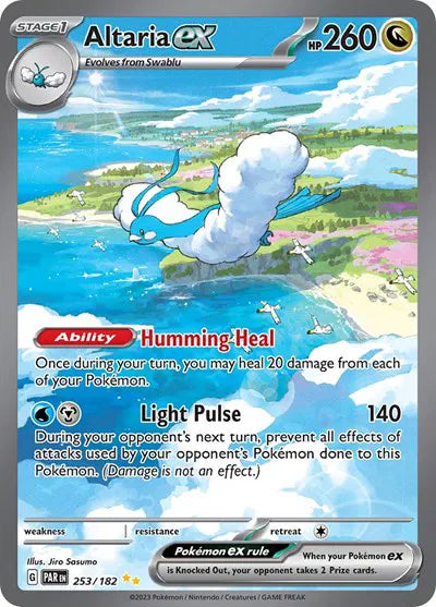 253/182 Altaria EX - Paradox Rift