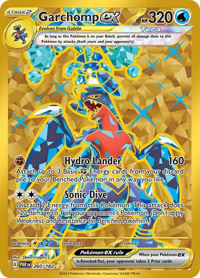 260/182 Garchomp EX - Paradox Rift